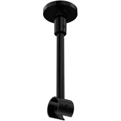 DECKENTRÄGER FÜR GARDINENSTANGEN 20 mm Ø, Sonette 1-läufig, Schwarz