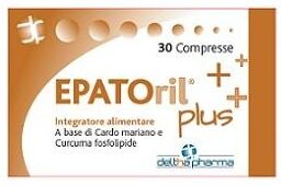 Deltha Pharma Epatoril Plus Integratore Fegato Depurazione 30 Compresse