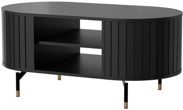 Metro Zante Coffee Table with Storage Black