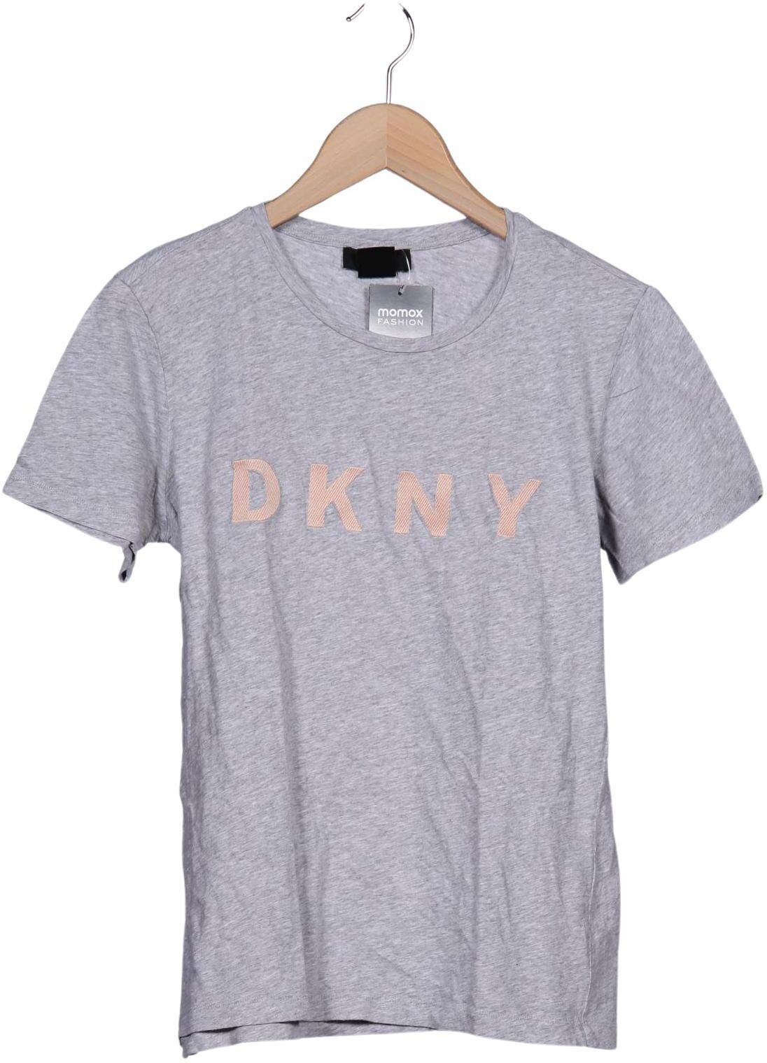 Dkny C Damen T-Shirt, Grau, Gr. M, kein / Etikett - Second Hand