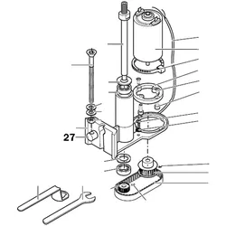 PROXXON 27050-27 Spindelmutter für MICRO Profiliergerät MP400