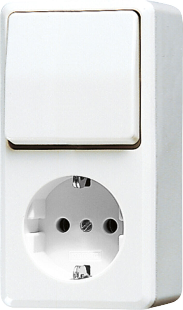 Jung SCHUKO-Steckdose 16A 250V 676 A WW (676AWW)