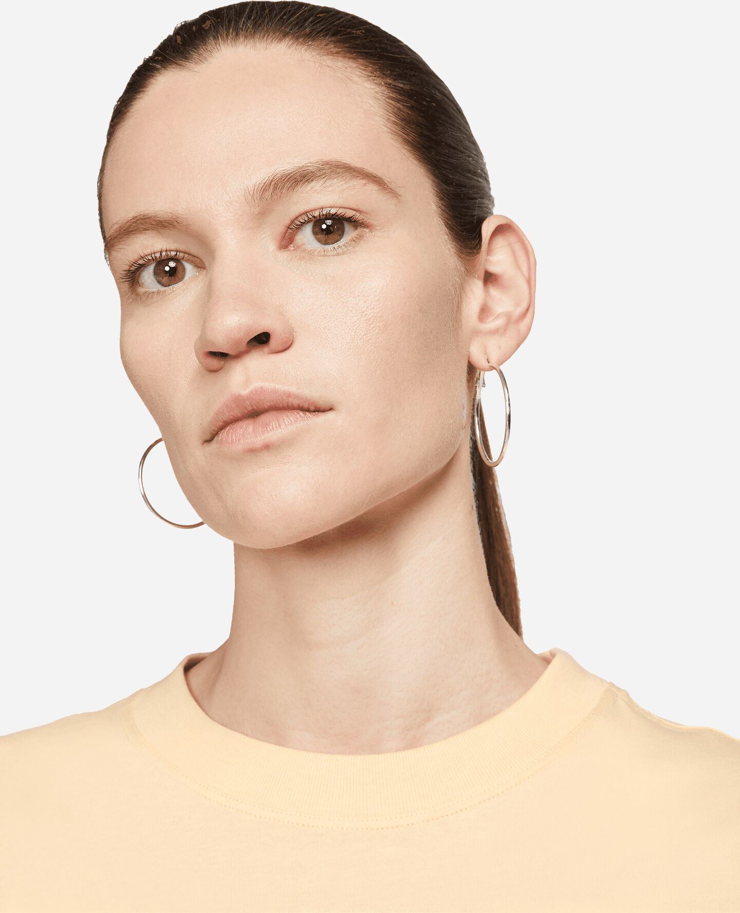 Nike Dance Swoosh W - T-shirt - Donna - Beige M