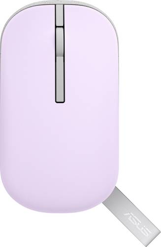 Asus MD100 kabellose Marshmallow Maus, l Maus Kabellos Optisch Violett
