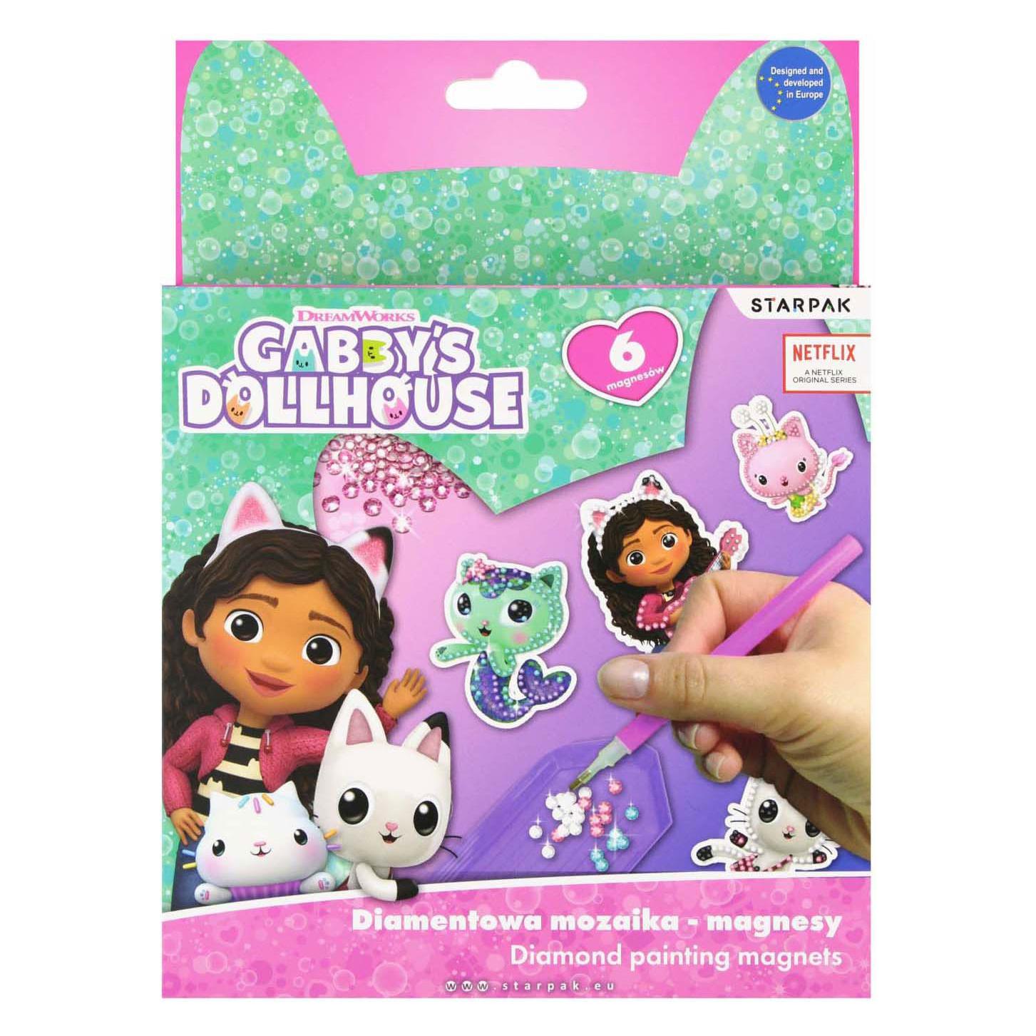 Starpak Gabbys Puppenhaus: Diamantmalerei und Magnetherstellung (52492252)