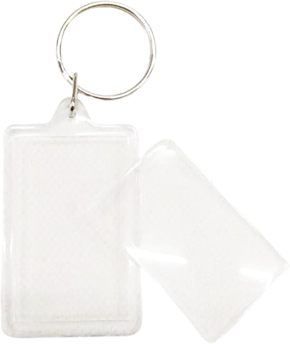 Transparante Acryl Kerst Advent Kalender Fotolijst voor de Countdown - 5,8 x 4,1 cm