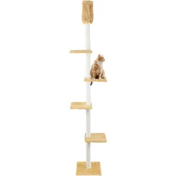 CAT DREAM Kratzbaum raumhoch beige