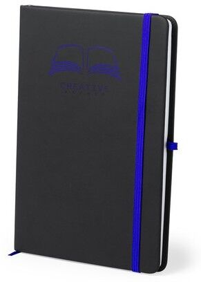 Carnet personnalisable Kefron PU bleu