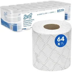 Kimberly-Clark, Toilettenpapier, Toilettenpapier SCOTT 350, 2-lagig (1 Stk.)