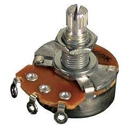G-Gotoh Catfish Poti 500 KB linear, gr. Gehäuse (Instrumenten Ersatzteile) (52520250)