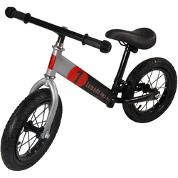 Lemodo Lauflernrad rot mit Luftreifen, Kinderlaufrad 12 Zoll Lufträder, höhenverstellbares Balance Bike