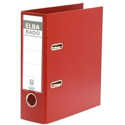 Elba Ordner »rado plast« 10002264 rot, 7.5x23x21.5 cm