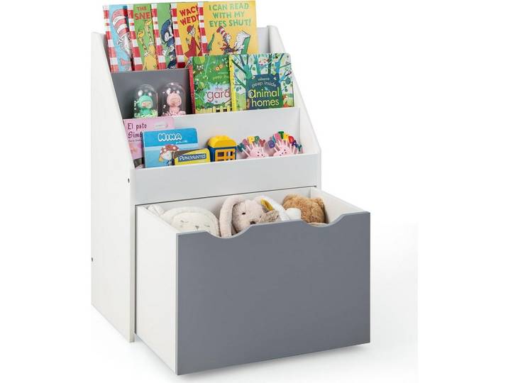 KINDERREGAL Grau