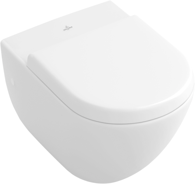 Villeroy und Boch Villeroy & Boch Subway Wandflachspül WC 66031001 weiß, Abgang waagerecht