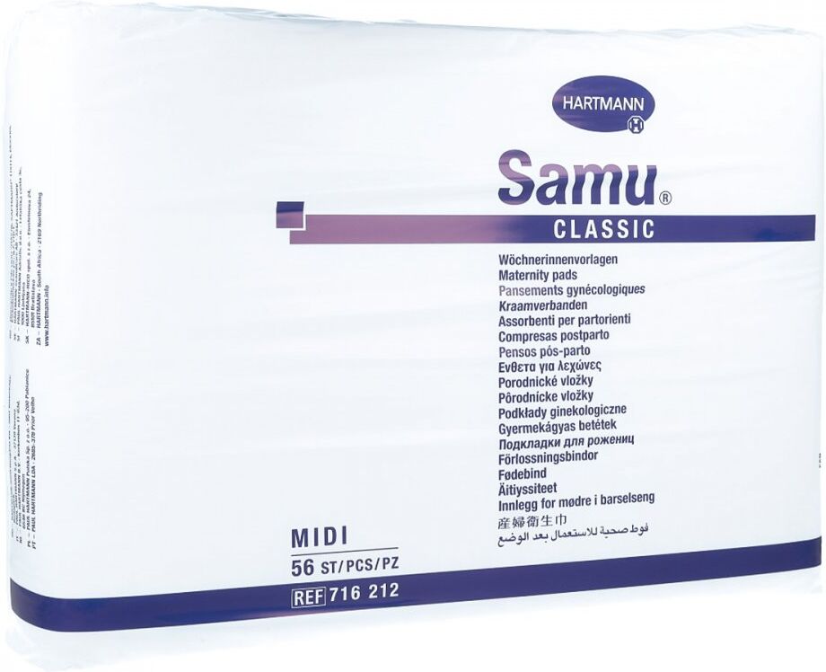 Samu Wöchnerinnen Vorlagen Classic midi 11x30 cm