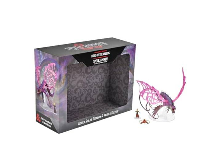 D&D Koninkrijk iconen: Spelljammer: avonturen in de ruimte - Volwassen Solar Dragon & Prince Xeleth