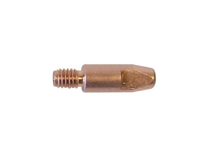 GYS 041950 Contactbuis-Ø 0,8 mm M6-voor MIG-brander 250 A / 300 A (watergekoeld) -10 stuks, geel