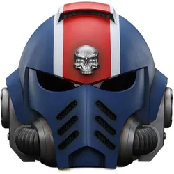 Joy Toy Warhammer 40,000: Space Marine 2 Replik Ultramarines Lieutenant Titus Helm 30 cm