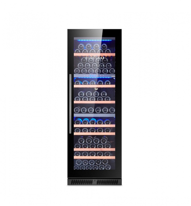 BODEGA43-145 - Weinkühlschrank mit 3 Zonen - 145 Flaschen