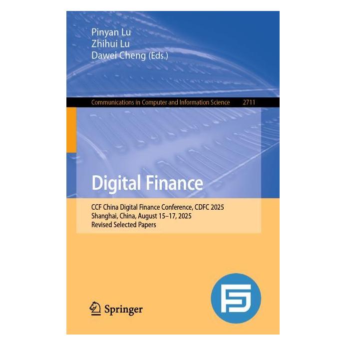 Springer Digital Finance (Englisch, Softcover, Dawei Cheng, Pinyan Lu, Zhihui Lu, Zhihui Lv) (64776984)
