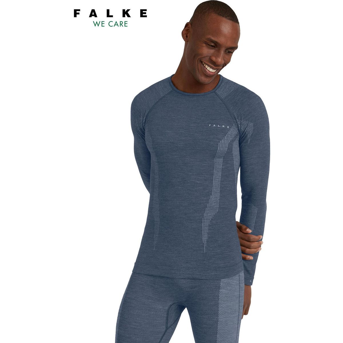 Falke Herren Langarmshirt Wool-tech capitain (6751) XL 33481-6751-XL
