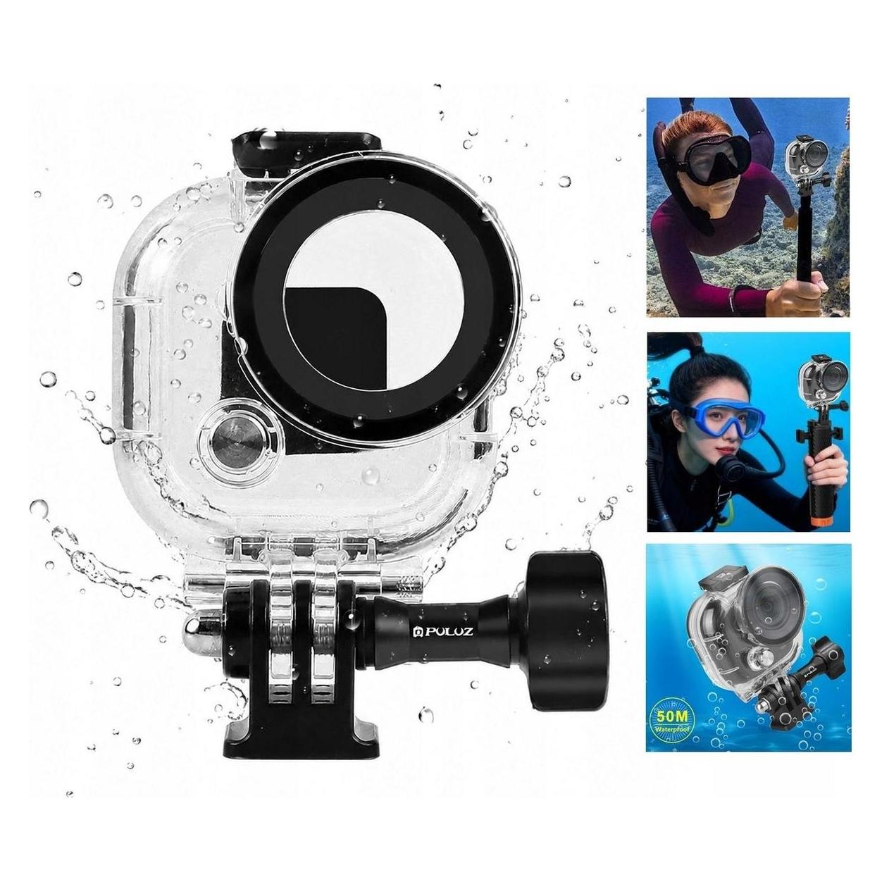 Puluz Wasserdichtes Unterwassergehäuse zum Tauchen bis 50 m - Etui / Insta360 Go Ultra / Pu1086t (PULUZ)