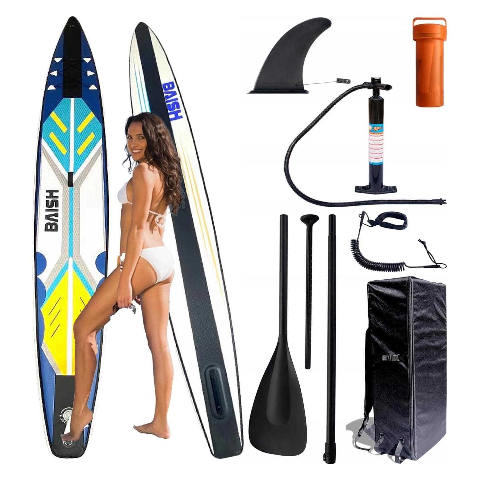 Extralink SUP Board 420cm | Aufblasbares Board + Zubehör | Garnitur (SUP-1069)
