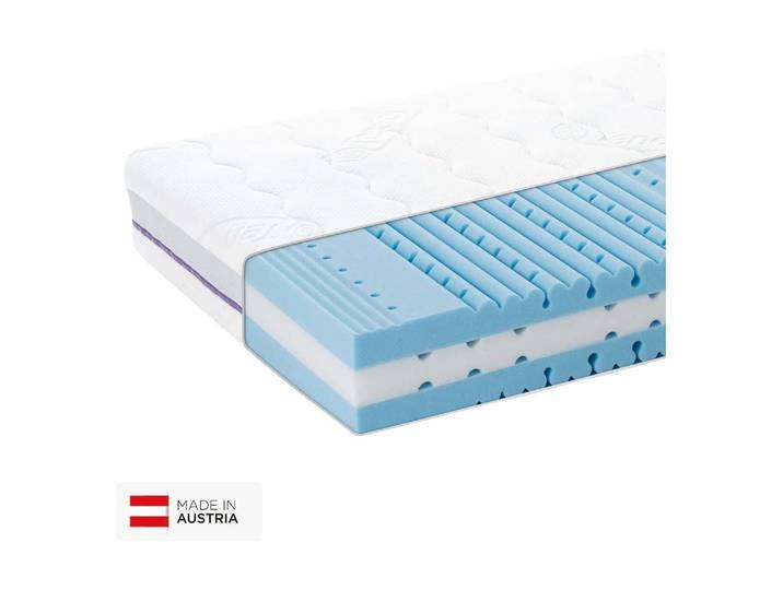 Kaltschaummatratze TRÄUMELAND Turin, Naturfaser , weiss (weiß), B:80cm H:20cm L:200cm, Bezug: 100% Modal (TENCEL™), Matratzen, Kaltschaummatratze, Erwachsenenmatratze mit 7-Zonen-Komfortschnitt