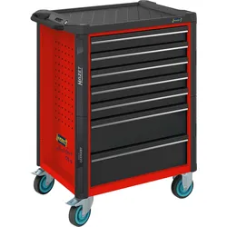 HAZET Werkstattwagen Assistent 179N leer rot - 179N-7-RAL3020 - rot
