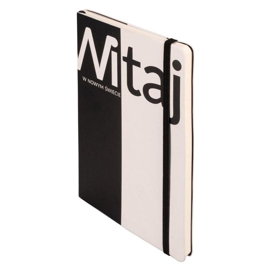 Antrax Notizbuch A5 gepunktet Hallo schwarz und weiss (A5, Gepunktet) (5904210076709)