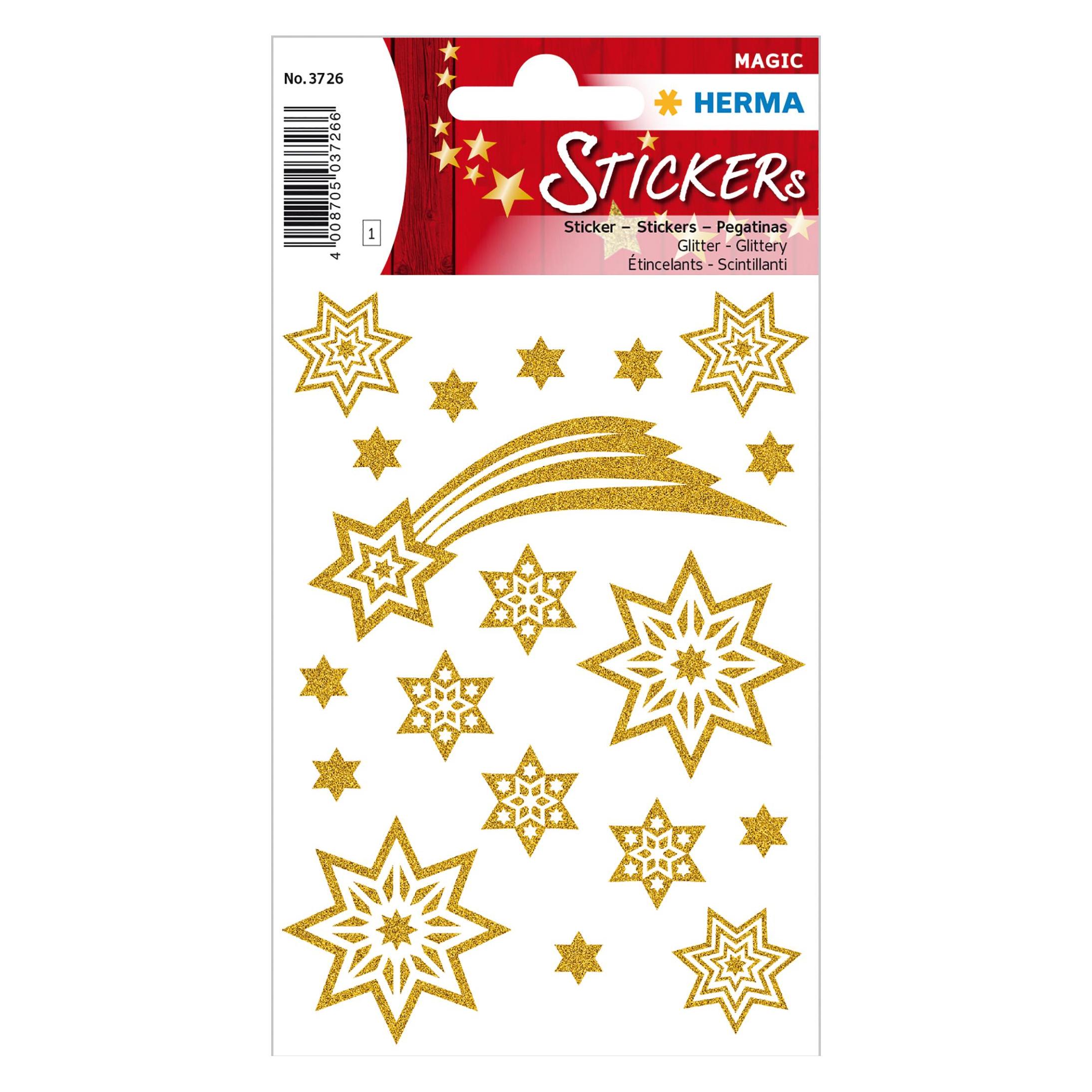 Herma Sticker Sterne (19 Sticker) (3726)