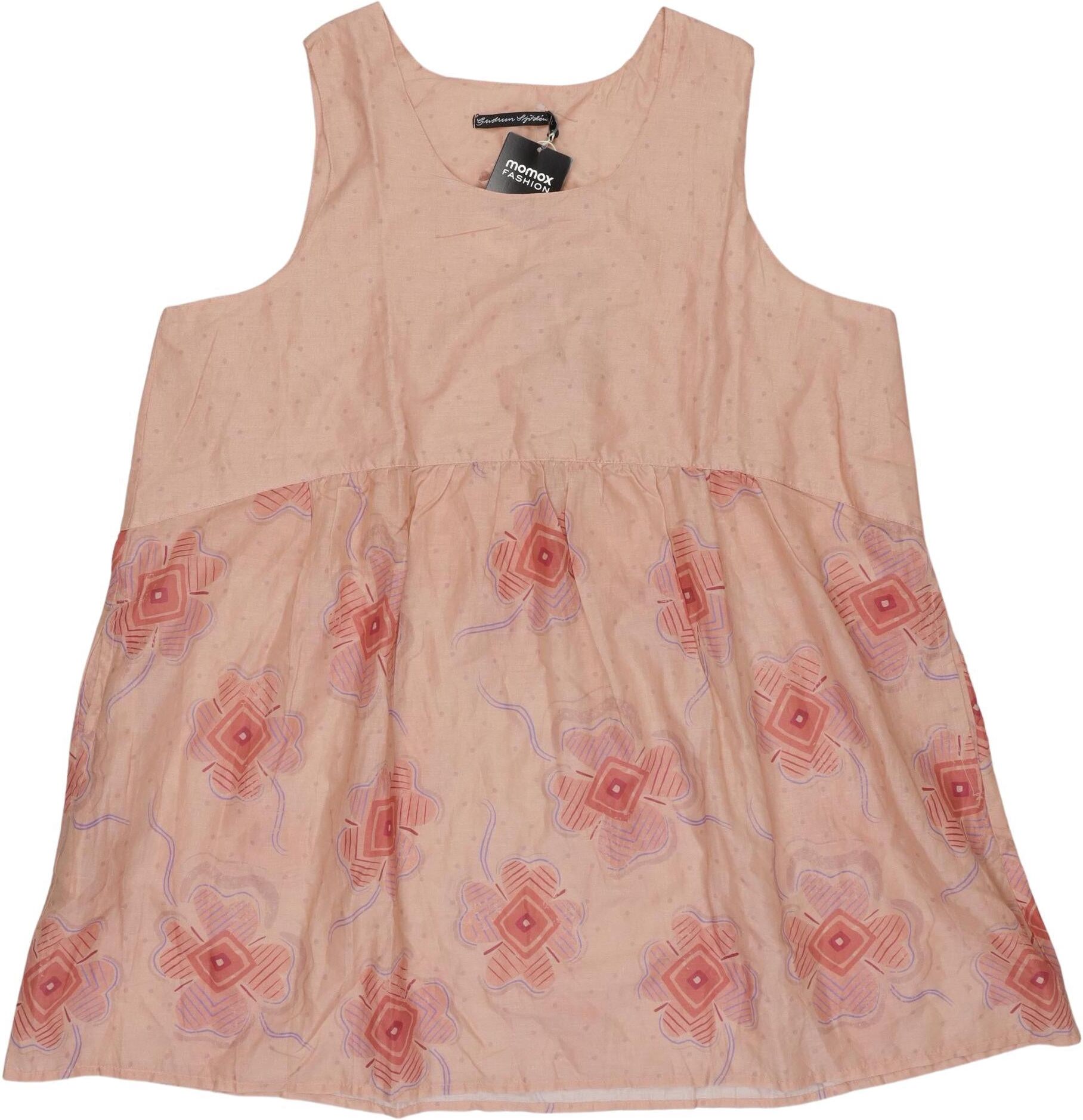 Gudrun Sjödén Damen Top, Pink, Gr. L, Baumwolle - Second Hand