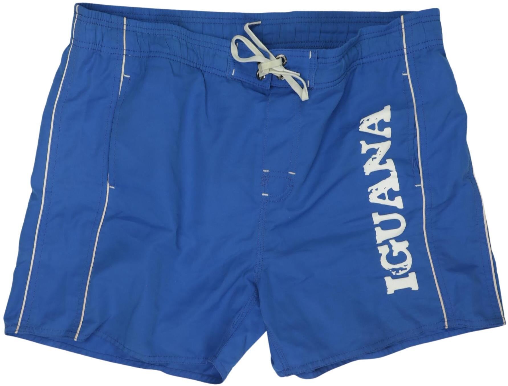 Iguana Herren Shorts, Blau, Gr. L, Synthetik - Second Hand
