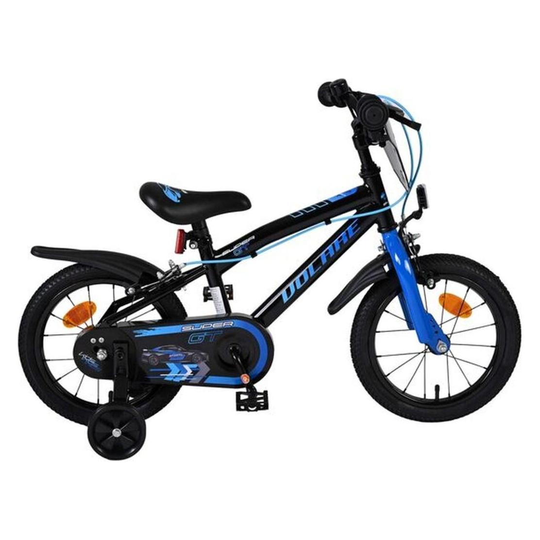 Volare Super GT Kinderfahrrad - Jungen - 14 Zoll - Blau - Zwei Handbremsen (14") (64334352)