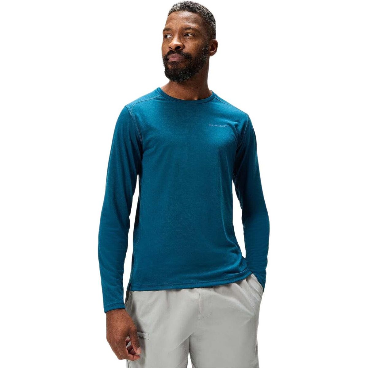 Endura Loop Long Sleeve Tech Tee barra blue S RE5200-S-barra-blue