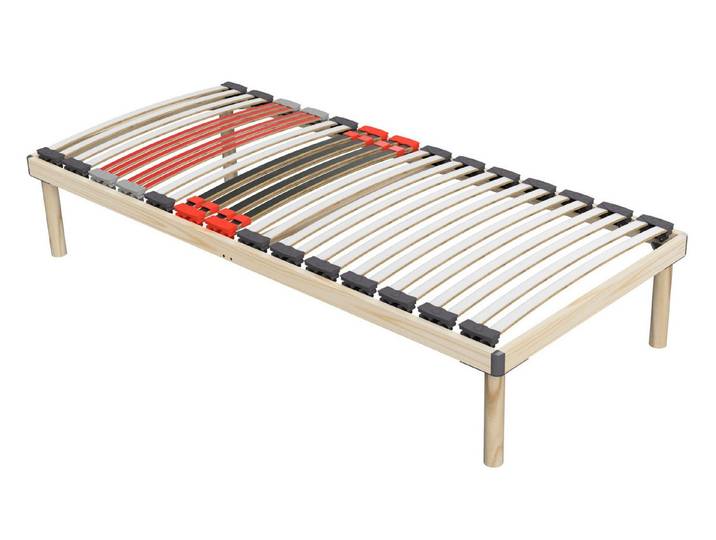 Lattenrost Dorado, Coemo, Kopfteil nicht verstellbar, Fußteil nicht verstellbar, Lattenrost mit Füßen 70x200 Italian Style preisgünstige Selbstmontage