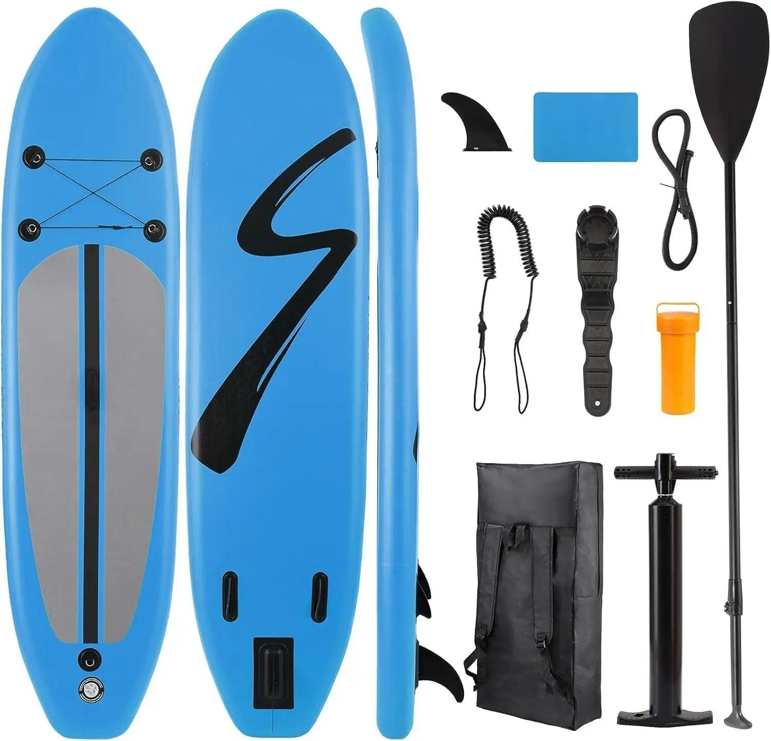Aufblasbares Stand-Up-Paddle-Board - SUP-Board - Aufblasbares Paddelboard - Paddelbrett - Wassersportbrett