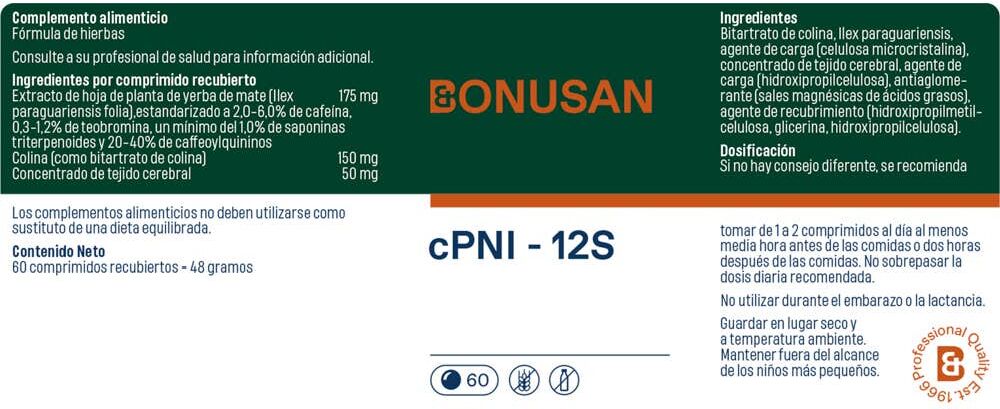 Bonusan Cpni-12 S 60 caps