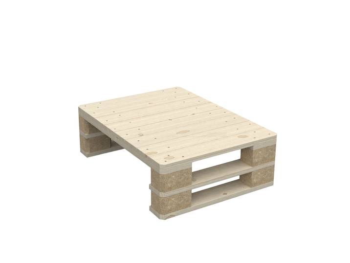 Loungetisch Holzpalette 80 x 60 cm
