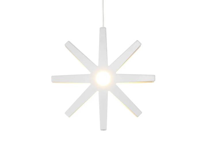 Bsweden Etoile de l avent Fling 78 blanc, câble blanc'