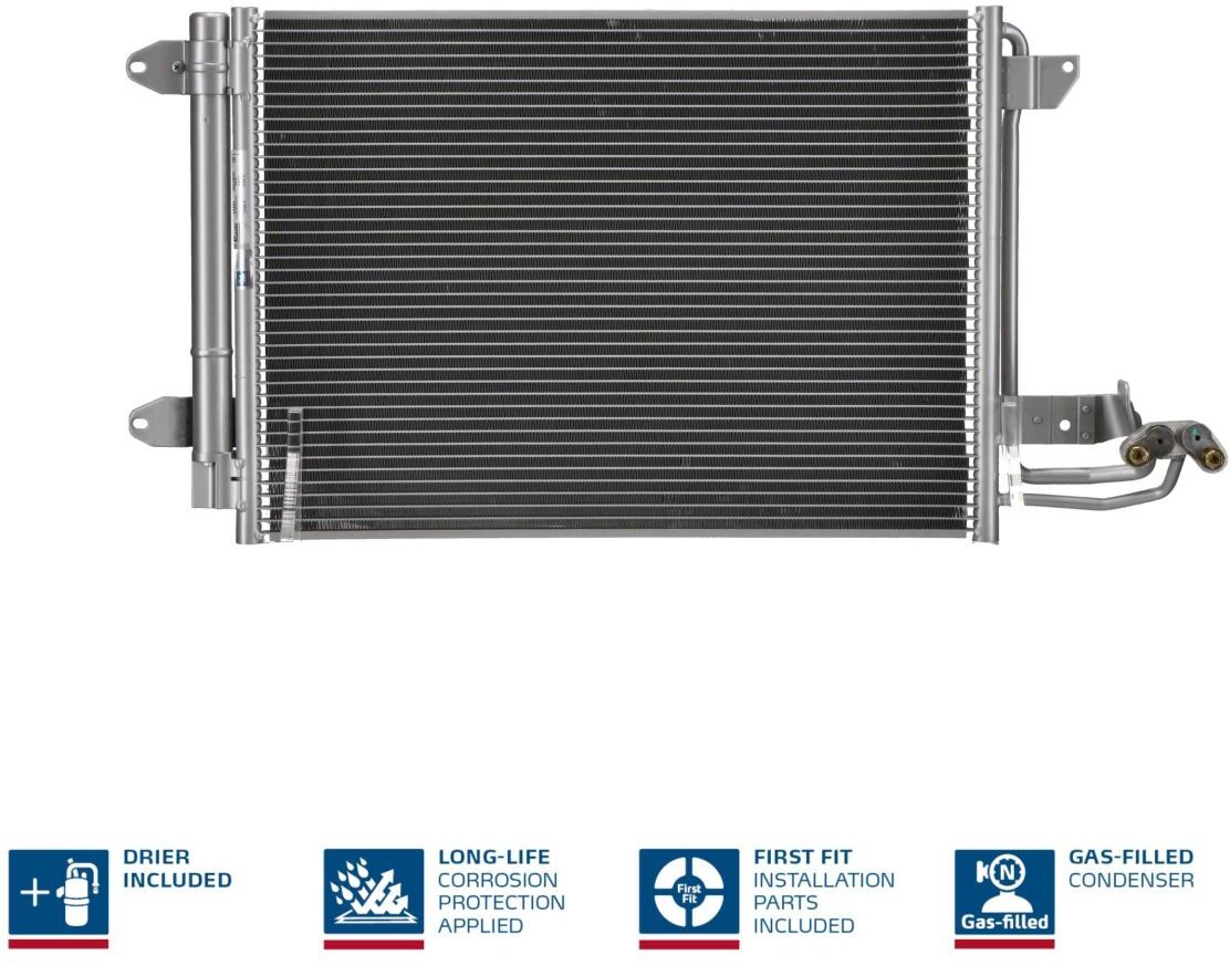 Kondensator, Klimaanlage NISSENS 94684