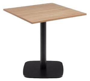 Outdoor- Tisch Dina 69,5 x 74 x 69,5 cm Melamin, Metallbein Outdoor Möbelstück