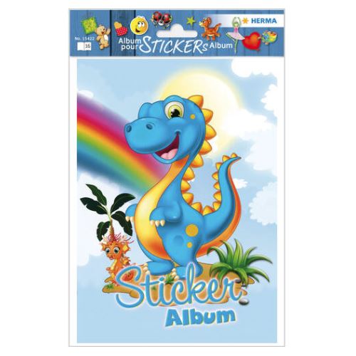 Herma Sticker Sammelalbum für Kids Dinos A5