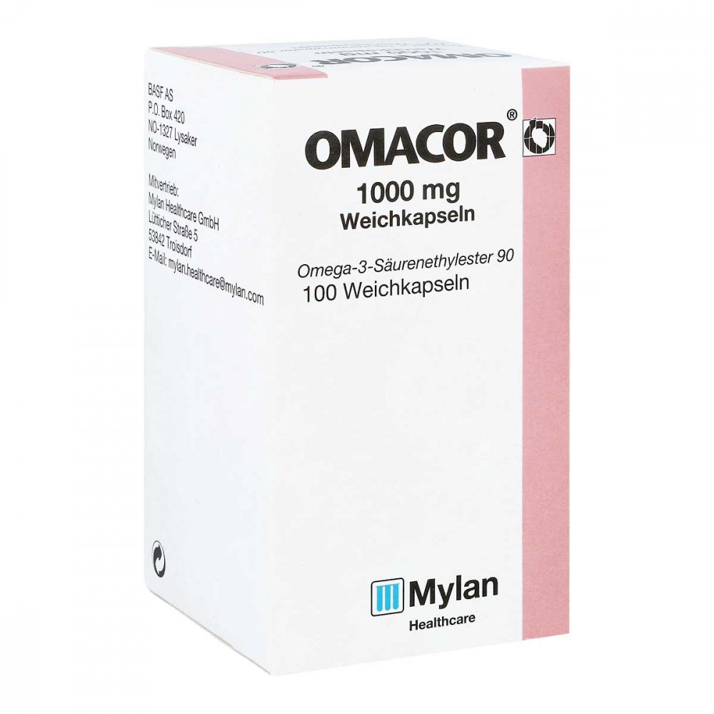 Cooper Consumer Health Deutschland GmbH Omacor 1000mg 03249208