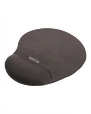 LogiLink Mousepad with GEL Wrist Rest Support Mauspad mit Handgelenkpolsterkissen (ID0027)