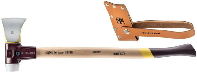 Halder hache simplex lame d'axe simplex 100mm/plateau superplastique 50mm Total.L.765mm (3007.750)
