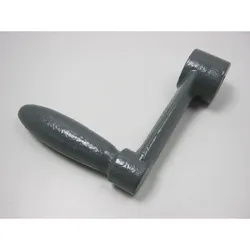 Optimum Kurbel DAS 100 RAL7011 / Vierkant 13mm | 0335550018