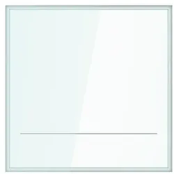 TCS E38168 PES PRO Audio Video Namensfeldmodul 90x90 mm