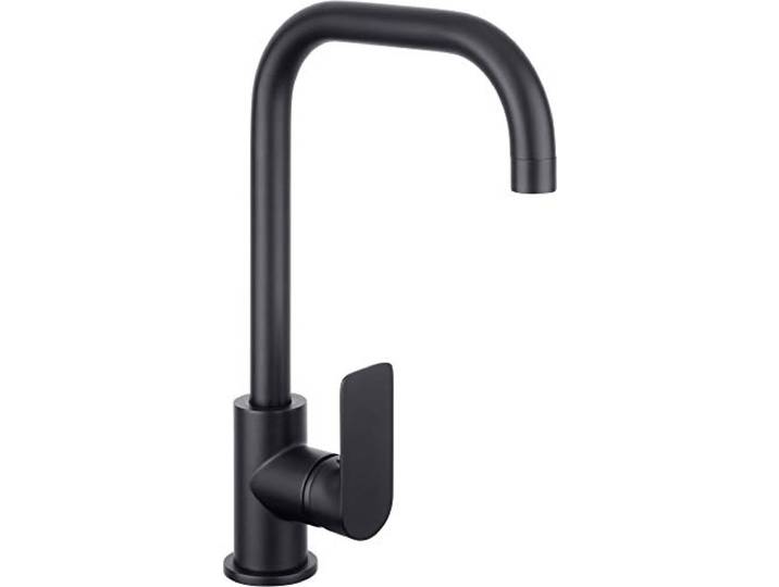Cornat Küchenarmatur Noir – Wasserhahn – Black Edition – matt schwarz Hoher schwenkbarer Auslauf – komfortable Bedienung – viel Bewegungsfreiheit – stabile Ausführung – leicht zu reinigen