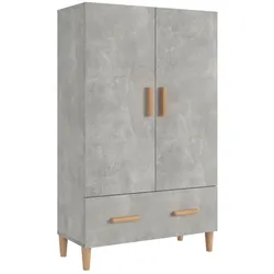 vidaXL Highboard Betongrau 70x31x115 cm Holzwerkstoff